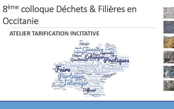 Atelier Tarification Incitative - Colloque ORDECO 2024